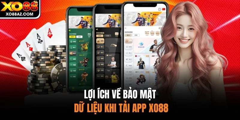 Lợi ích về bảo mật dữ liệu khi tải app XO88 
